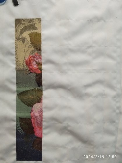 Этап процесса «Розовые розы»