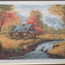 Процесс «"Осенний пейзаж"»