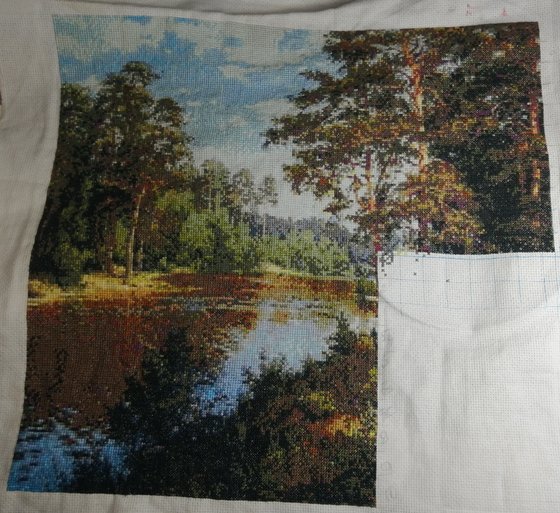 Этап процесса «На берегу безыменной реки»