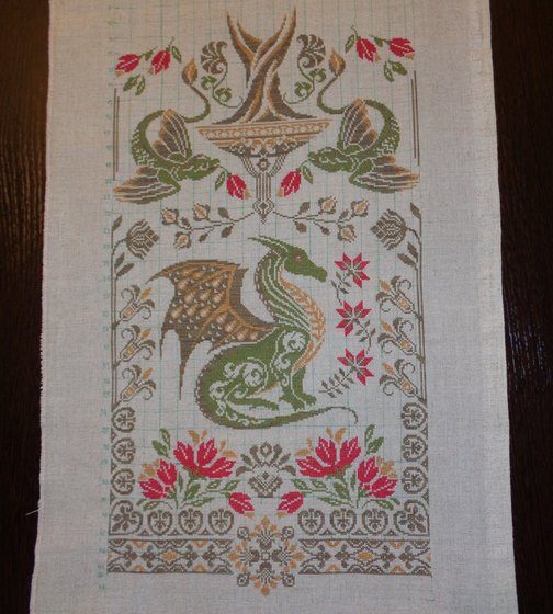 Этап процесса «Звёздный дракон»