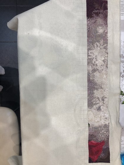 Этап процесса «Розы на снегу»