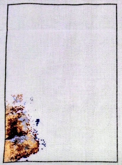 Этап процесса «Двое под зонтом»