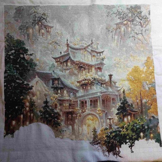 Этап процесса «Облачное королевство. Химера»