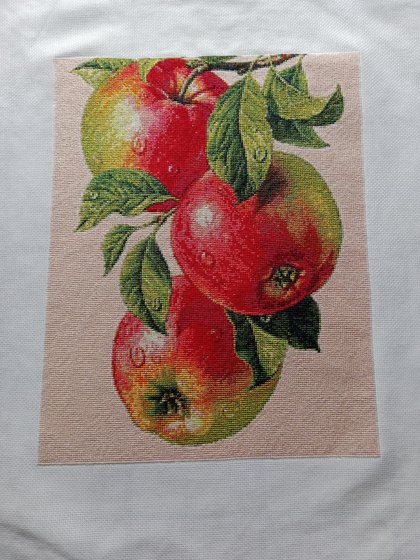 Этап процесса «Наливные яблочки»