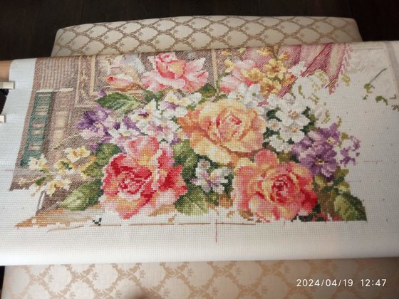 Этап процесса «Алиса "Розы в гостиной"»