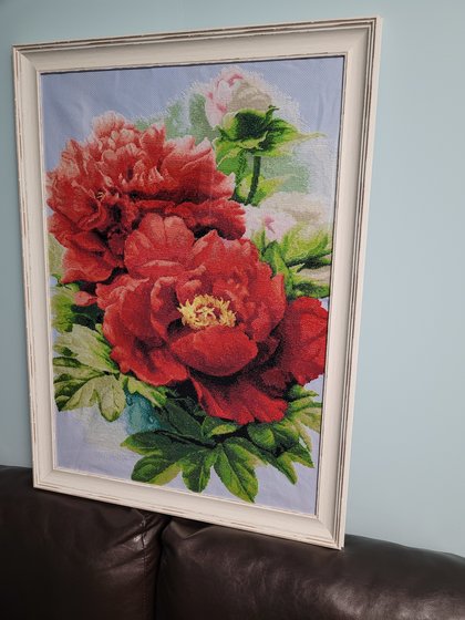 Этап процесса «Пионы»