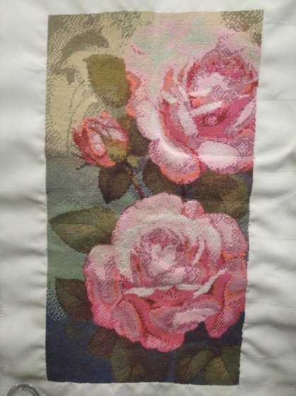 Этап процесса «Розовые розы»