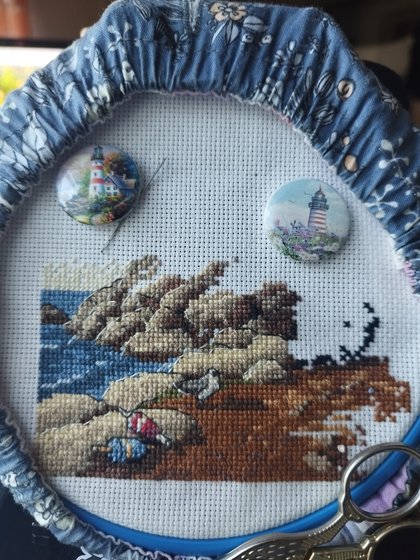 Этап процесса «4 маяка Dimensions»