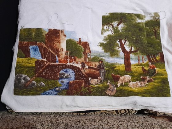 Этап процесса «"Водяная мельница" от Золотое руно»