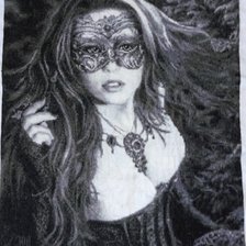 Процесс «девушка в маске»