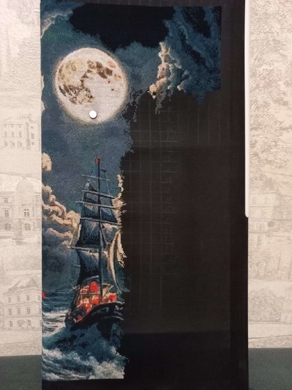 Этап процесса «Ночь...»