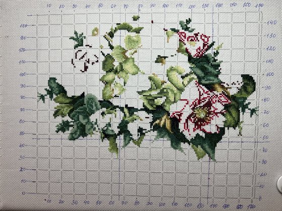 Этап процесса «Нежный букет»