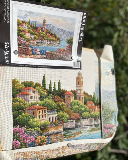 Этап процесса «Мережка «Озеро Комо» К-175»