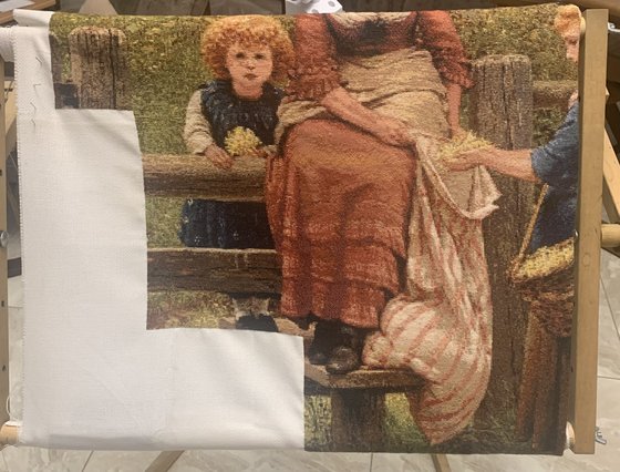 Этап процесса «Летние травы»