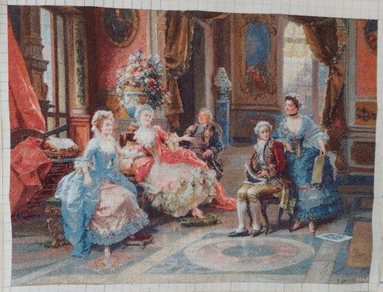 Этап процесса «O intrunire eleganta, Cesare Detti»