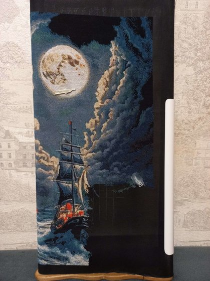 Этап процесса «Ночь...»