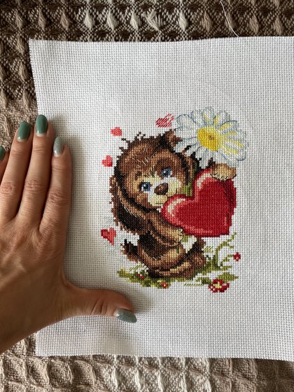 Этап процесса «Щенок "С любовью"»