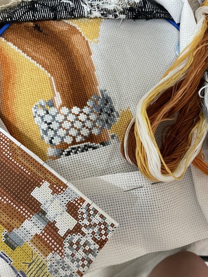 Этап процесса «Сделай своими руками. "Хрустальная бабочка"»