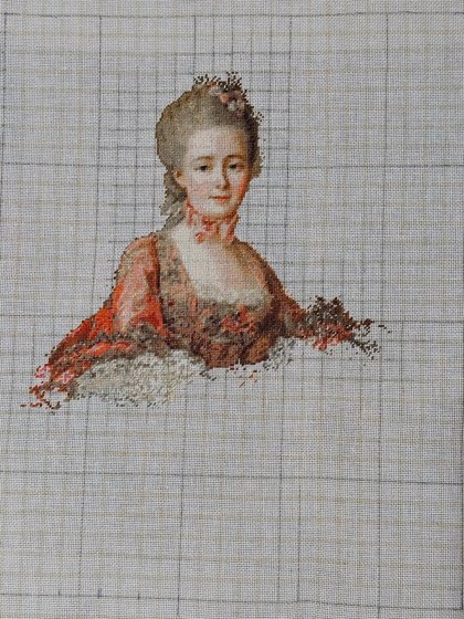 Этап процесса «Marchiza de Caumont»