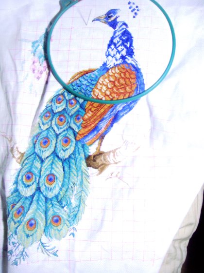 Этап процесса «Павлин»