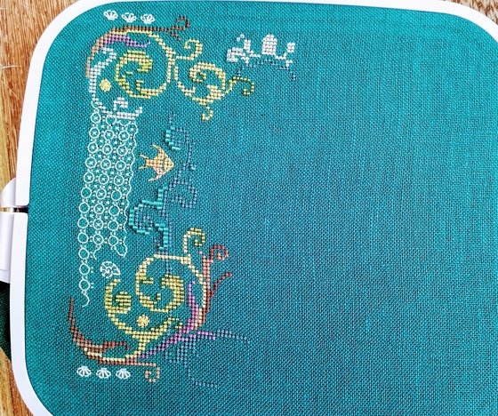 Этап процесса «VETLANKA -  Золотая рыбка.»