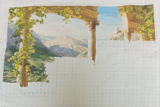 Этап процесса «Пейзаж»