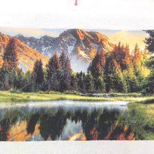 Процесс «🔔 КК180 Закат в горах, Катюшкины крестики.»