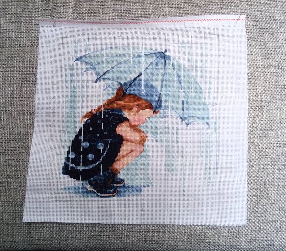 Этап процесса «Дождик»