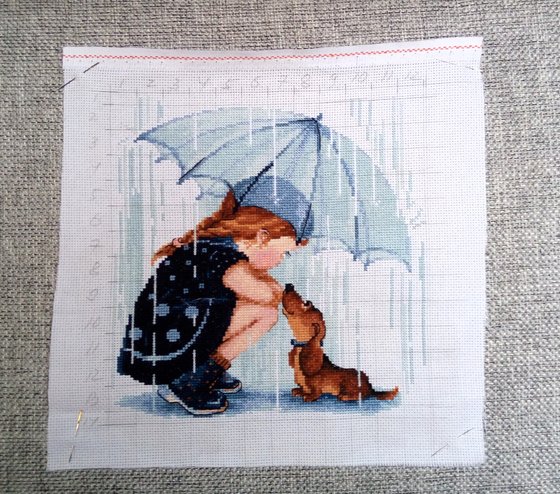 Этап процесса «Дождик»