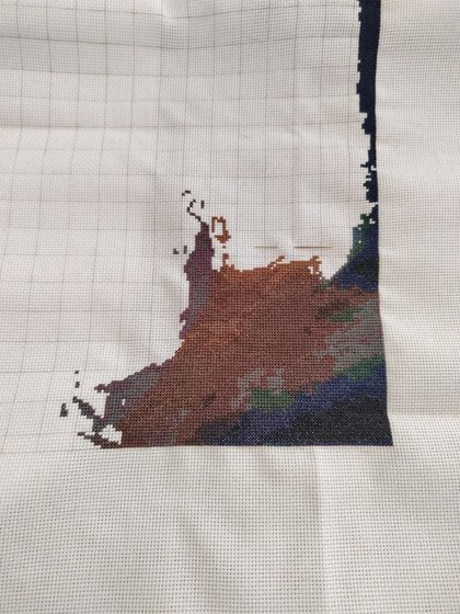 Этап процесса «Охотница»