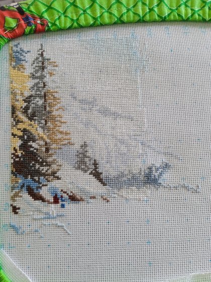 Этап процесса «Морозная свежесть»