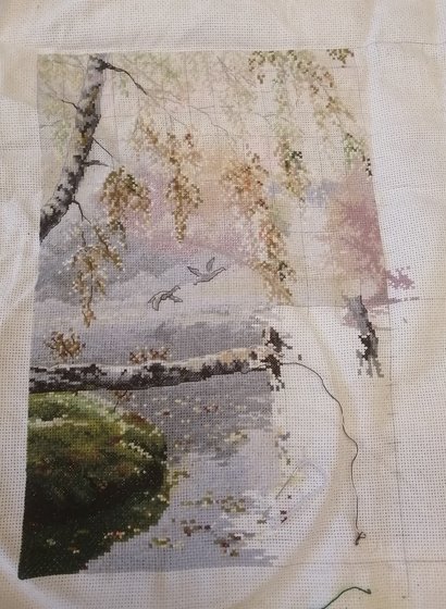 Этап процесса «уж небо  осенью дышало»