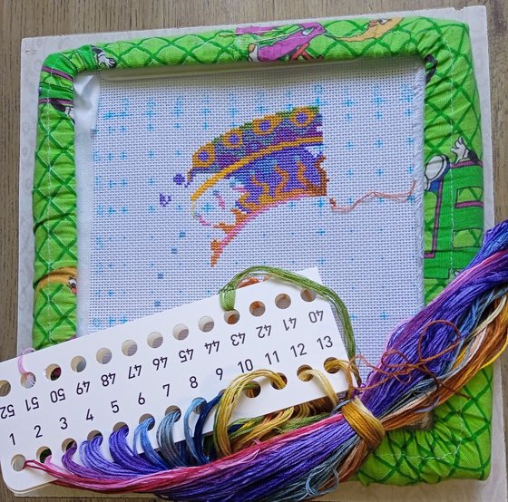 Этап процесса «Лама для дочери»