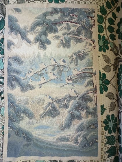 Этап процесса «Снегири»