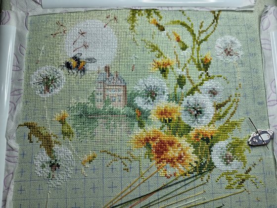 Этап процесса «Шмель. Чудесная игла»