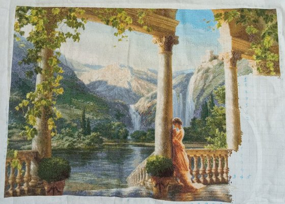 Этап процесса «Пейзаж»