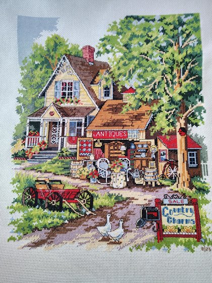 Этап процесса «Клубок желаний - "Античный шарм"»