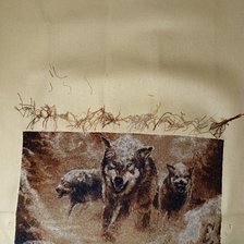 Процесс «По картине Ожиганова"Чернобог"»