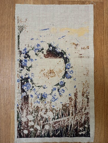 Этап процесса «Васильки»