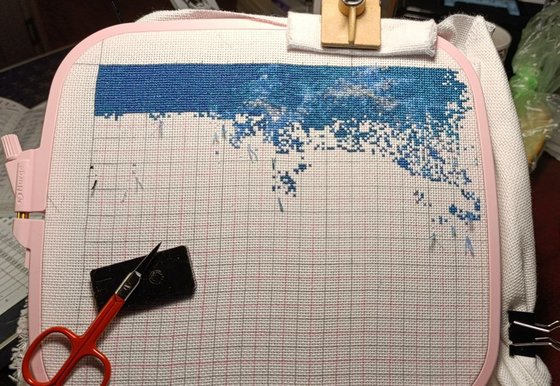 Этап процесса «Богиня Макошь»