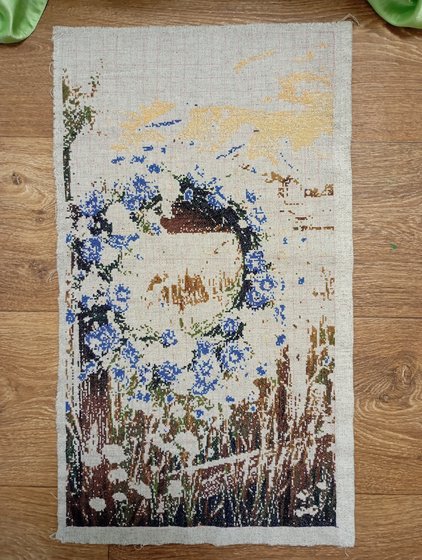 Этап процесса «Васильки»