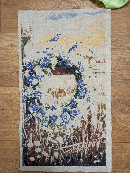 Этап процесса «Васильки»