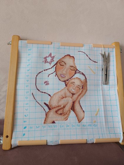 Этап процесса «Мамина любовь.»