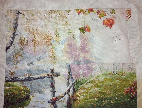 Этап процесса «уж небо  осенью дышало»